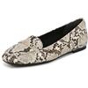 Vionic Hayes, Ballerine Donna, Ivory Multi Leather, 40 EU Larga
