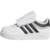 adidas Unisex - Bimbi 0-24 Hoops 4.0 Shoes, Ftwr White Core Black Grey Two, 23 EU