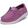 HEYDUDE Hey Dude Wendy Youth Slub Canvas Scarpe Moc ToeBambine e Ragazze
