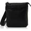 PLEIN SPORTS Flat Crossover Austin, Handbag Donna, Nero