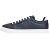 Tommy Hilfiger Uomo Sneakers Court Icon Light in Pelle, Blu (Desert Sky), 45