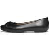 Fitflop Ballerine da Donna Delicato in Pelle Soft-Twist, Nero, 36 EU