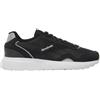 Reebok Sneaker da Donna, GL1100, Nero/Lavato, Cromato, 37 EU, Black Washed Black Chrome, 37 EU