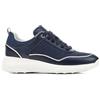 Geox Sneakers da Donna D Alleniee B, Blu Navy, 35 EU
