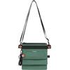 Hedgren ISA, 3-Crossover Set + RFID Unisex Adulto, Duck Green