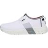 HEYDUDE Hey Dude Sirocco Sport Stripe - Sneakers Donna - Easy-On Lace System, White, 37