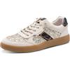 Tamaris Sneaker da Donna Low Flat, Beige (Ivory Glam), 42