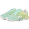 Reebok Sneakers da Donna Nano X5, Glitch Aqua/Yellow Haze/Chalk, 36 EU, Glitch Aqua Yellow Haze Chalk, 36 EU
