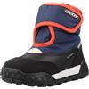 Geox B Trekkyup Boy B ABX, Stivale alla Caviglia Bimbo 0-24, Navy Arancio, 23 EU