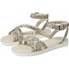 TOMS Rory, Sandali bassi Donna, Fog Flocked Mini Cheetah/Suede, 38 EU
