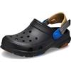 Crocs Unisex Bambino all Terrain Clog T Sabot, Black/Gum, 19/20 EU