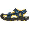 Kamik HK9042 Unisex - Bambini Sandali a punta chiusa, Blu (Navy Citrus Nci), 25 EU