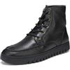 Vionic Uptown Jackson, Stivaletti Bassi con Lacci Uomo, Cuoio Nero, 41 EU