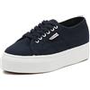 SUPERGA 2790 Acotw Linea Up And Down, Scarpe da Ginnastica Basse Donna, Navy Fwhite, 41 EU