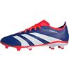adidas Unisex - Adulto PREDATOR LEAGUE Football boots Firm Ground, Lucid Blue / Cloud White / Solar Red, 44 2/3 EU
