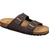 Dr. Scholl's Scholl Uomo Julien Sandalo, marrone scuro, 39 EU