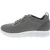 Geox Spherica U, Sneakers Uomo, Dk Stone, 46 EU Stretta