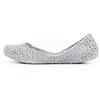 Melissa Campana Papel 20, Ballerine da Donna con Punta Chiusa, Argento Glitter Argento 50711, 40