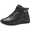 Tamaris Comfort sneaker da donna alti con lacci e cerniera