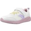 Geox Ragazza J Sprintye Girl B Sneaker, Bianco e Rosa., 39 EU