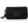 ERMANNO FIRENZE Venus, Small Flap Unisex-Adulto, Nero