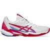 ASICS 1042A250-103 Solution Speed FF 3 Donna, White/Bright Rose EU 42