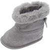 Chicco Tronchetto con velcro, Neonata 0-24, Grigio (2), 17, Designed in Italy