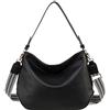 Montana West Hobo Bags - Borsa a tracolla da donna, Z Nero.
