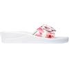 Dr. Scholl's Scholl New Massage, Sandal Donna, Bianco Fucsia, 37 EU