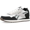 Reebok Sneaker Unisex Glide, Bianco/Nero Lavato, 34,5 EU, Chalk Nero Lavato Bianco, 34.5 EU