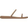 Crocs Sandali bassi da donna Miami con due cinturini, cioccolato al latte, numero 40, Cioccolato, 39/40 EU