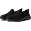 Skechers Go Walk 7 Edera, Sneaker Basse Donna, Finiture in Tessuto Nero, 35.5 EU