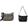 Kipling GABBIE S, Borsa a Tracolla, Donna, Nero (Black Noir), Taglia unica IZELLAH, Borse a Tracolla, Donna, Verde (Green Moss), Taglia unica