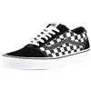 Vans Ward, Sneaker Uomo, Checkered Black True White, 38.5 EU