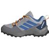 adidas Unisex - Bambini e Ragazzi Terrex Ax4S Hiking Kids Shoes, Grey Two/Glow Blue/Grey Three, 36 2/3 EU