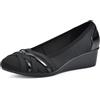 CLIFFS BY WHITE MOUNTAIN Décolleté Bowie Donna, Nylon Nero., 38.5 EU