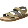 CA'SHOTT A/S Casalice Velcro Elastic Sandal Nubuck, Piatti Donna, Oliva, 40 EU