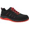 ELTEN - Maddox Nero-Rosso Basso ESD S3, Scarpe Antinfortunistiche Unisex - Adulto