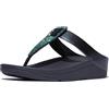 Fitflop Fino Crystal Detail Metallic Toe-post Sandals SandaliDonna