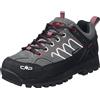 CMP MOON LOW WMN TREKKING SHOE WP, Scarpe da Ginnastica Basse, Donna, Nero (Titanio), 36 EU