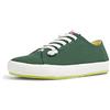 Camper Peu Rambla Vulcanizado 21897, Scarpe da ginnastica Donna, Verde scuro 080, 35 EU