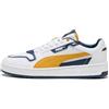 Puma Sneaker Unisex Court Classic Street, Puma Bianco Archivio Oro Blu Persiano, 38.5 EU