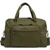 Vera Bradley Cotton Weekender Travel Bag, Borsone di Tessuto Donna, Verde edera rampicante, Cotone Riciclato, Taglia Unica
