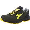 Utility Diadora Diadora 701.17666599999995 Uomo Scarpe da Ginnastica, Black/Yellow Croms, 41 EU