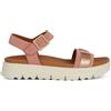 Geox Sandalo da donna D Xand 2.1s A Slide, Dk Skin, 41 EU