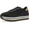 Pollini Sneaker GOMMA35 Platform con Logo Heritage