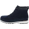 Tommy Hilfiger Uomo Stivali Corporate Outdoor Suede Boot in Pelle, Blu (Desert Sky), 44