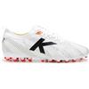 KELME Zapatillas Fútbol Pulse Blanco, Stivaletti Bassi con Lacci Unisex-Adulto