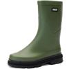 Aigle Mid Rain, Stivali in Gomma, Donna, Verde (Olivina), 37 EU
