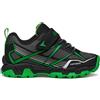 Geox J Magnetar Boy B ABX, Scarpe da Ginnastica, Green Black, 24 EU
